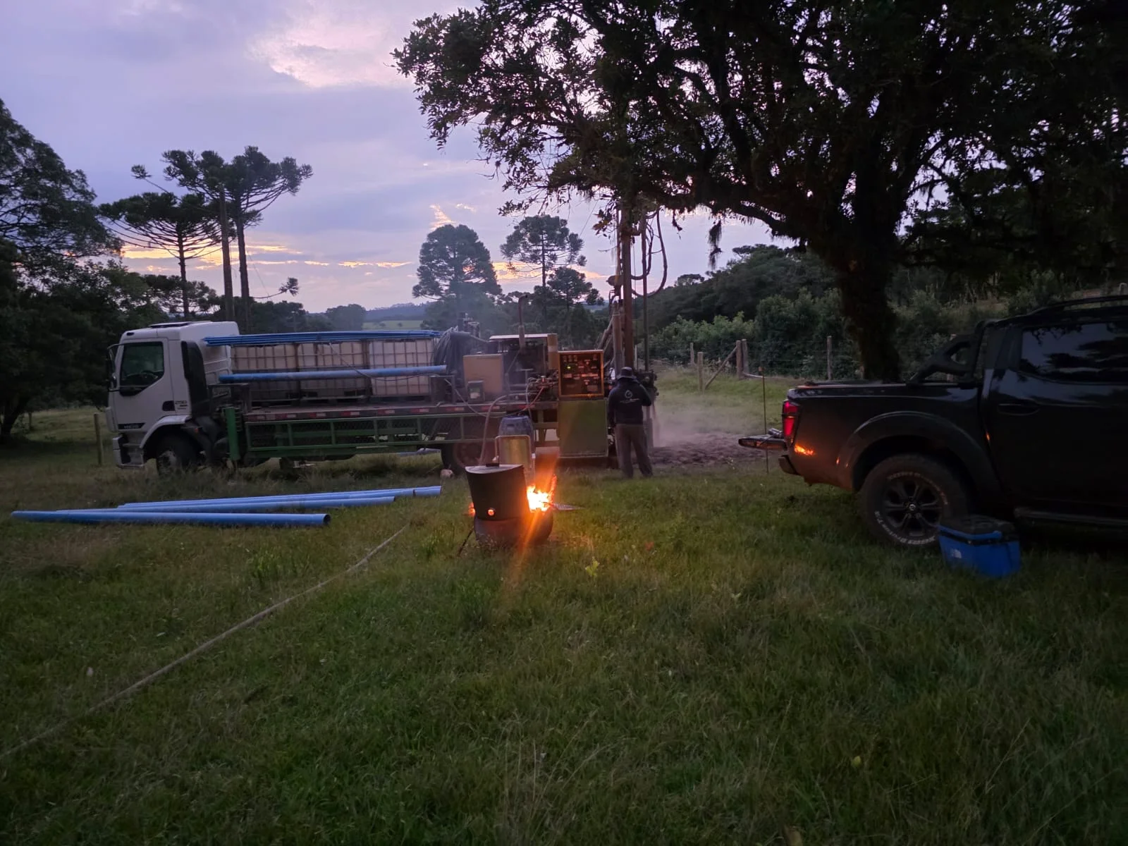 instalação de motobomba para poço artesiano